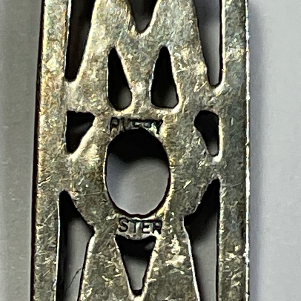 Avery Sterling Silver Mom Rectangular Cutout Mom … - image 4